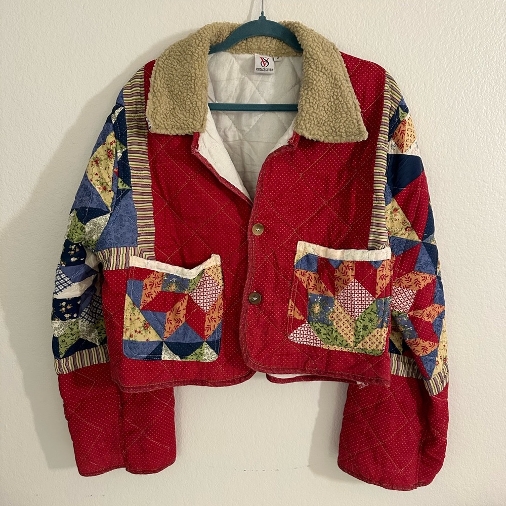Quilt pattern coat